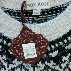 Knox Rose Sweaters - Super Soft Fair Isle Sweater Knox Rose Sweaters - Super Soft Fair Isle Sweater